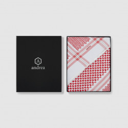 شماغ أندريا الأحمر الإصدار الخاص