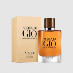 عطر جورجيو ارماني اكوا دي جيو ابسولو 75 مل  أو دي بارفيوم رجالي