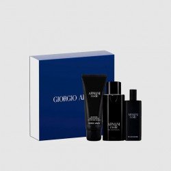 طقم جورجيو ارماني كود  75 مل  بارفيوم رجالي+ عطر 15مل + بودي شامبو 75مل 3قطع