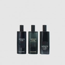 طقم جورجيو ارماني كود 15 مل (أو دي تواليت + ابسولو بارفيوم + برفيومو)   
