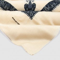 شماغ صوف 100% كشميري من الماركة العالمية انجارو   