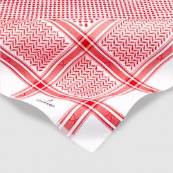 شماغ ليونارد الأحمرالإنجليزي البصمة الخاصة قطن 100%