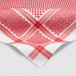 شماغ ديدمان الأحمر الغامق