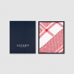   شماغ ألفارو الأحمر  المميز 