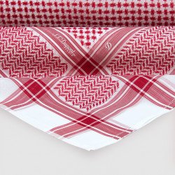 شماغ اس تي ديبون الأحمر 