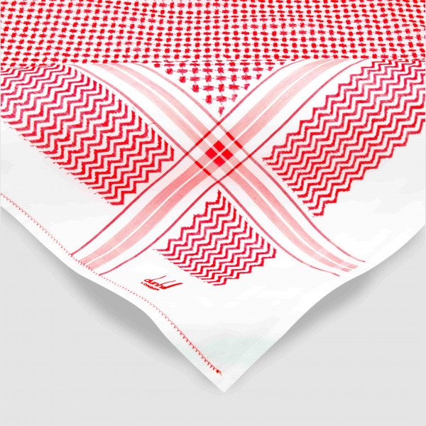 شماغ دنهل الأحمر المميز | الإصدار الخاص شماغ دنهل الأحمر المميز | الإصدار الخاص